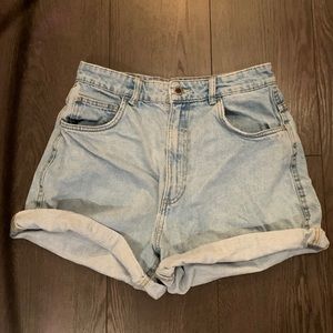 Zara HighWaisted Denim Shorts (Authentic by TRF)